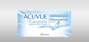 ACUVUE® OASYS for ASTIGMATISM
